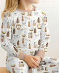 Holy Family Bamboo Two Piece Long Sleeve Pajama Set