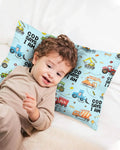 Funda de almohada de bambú God Says I Am Boy