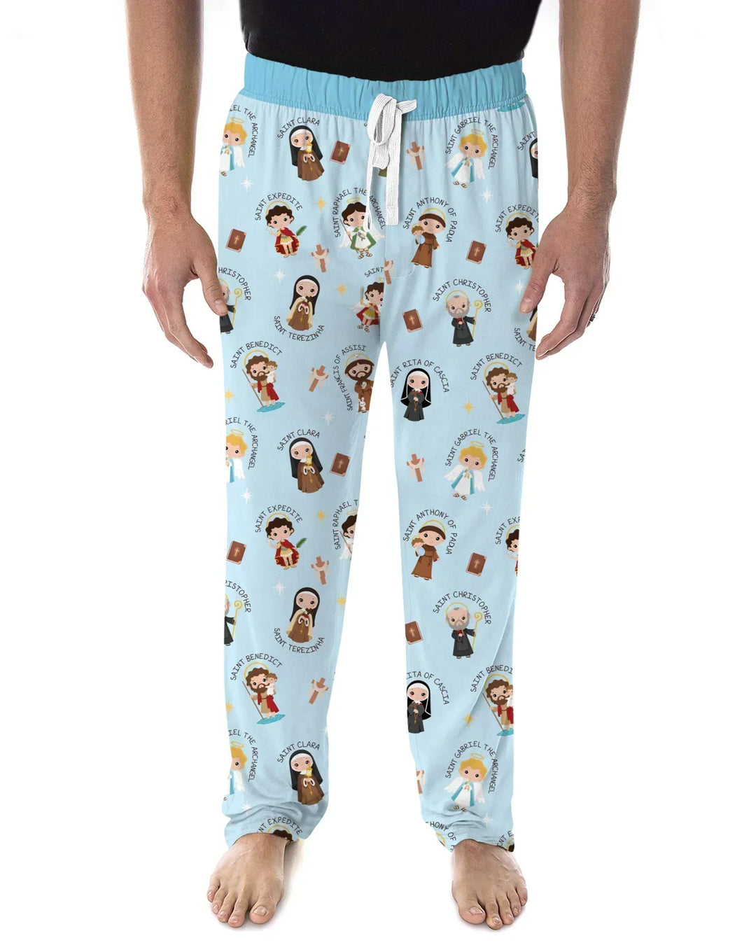 Saints in the Clouds Men's Pajama Set