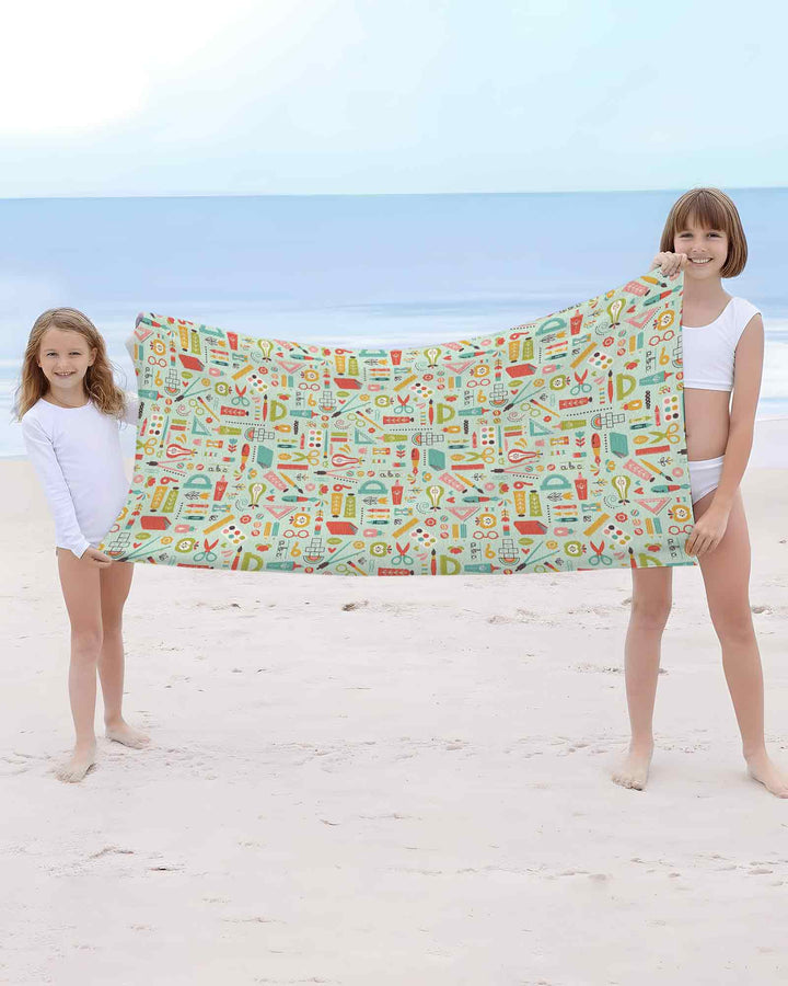 Creative Classroom Bamboo Beach Towel