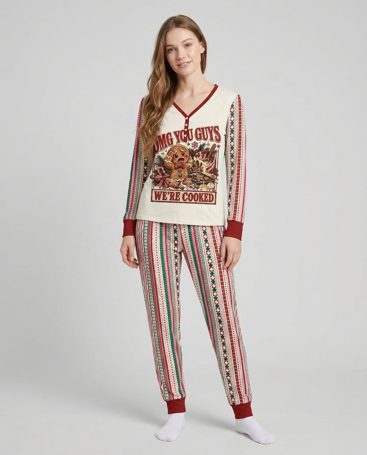 You Guys We're Cooked Bamboo Women Pajama Set
