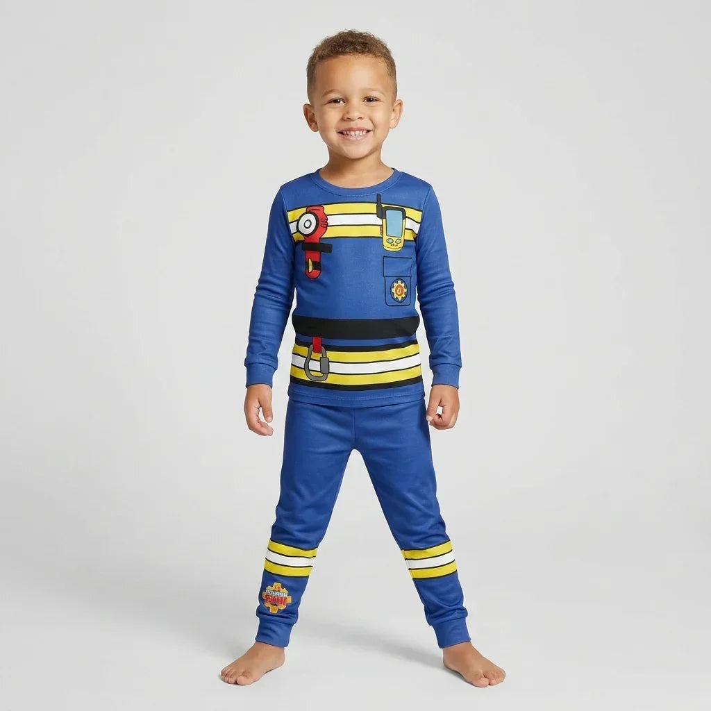Conjunto de pijama de dos piezas de bambú con mangas largas, plantilla PERSONALIZADA