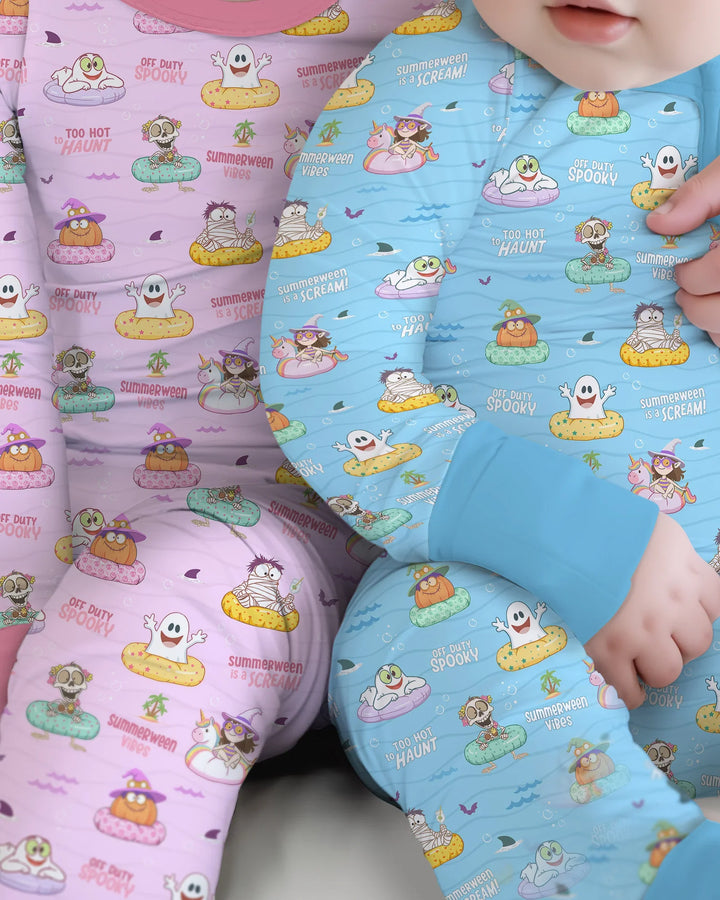 Summerween Cartoon Bamboo Convertible Zippy