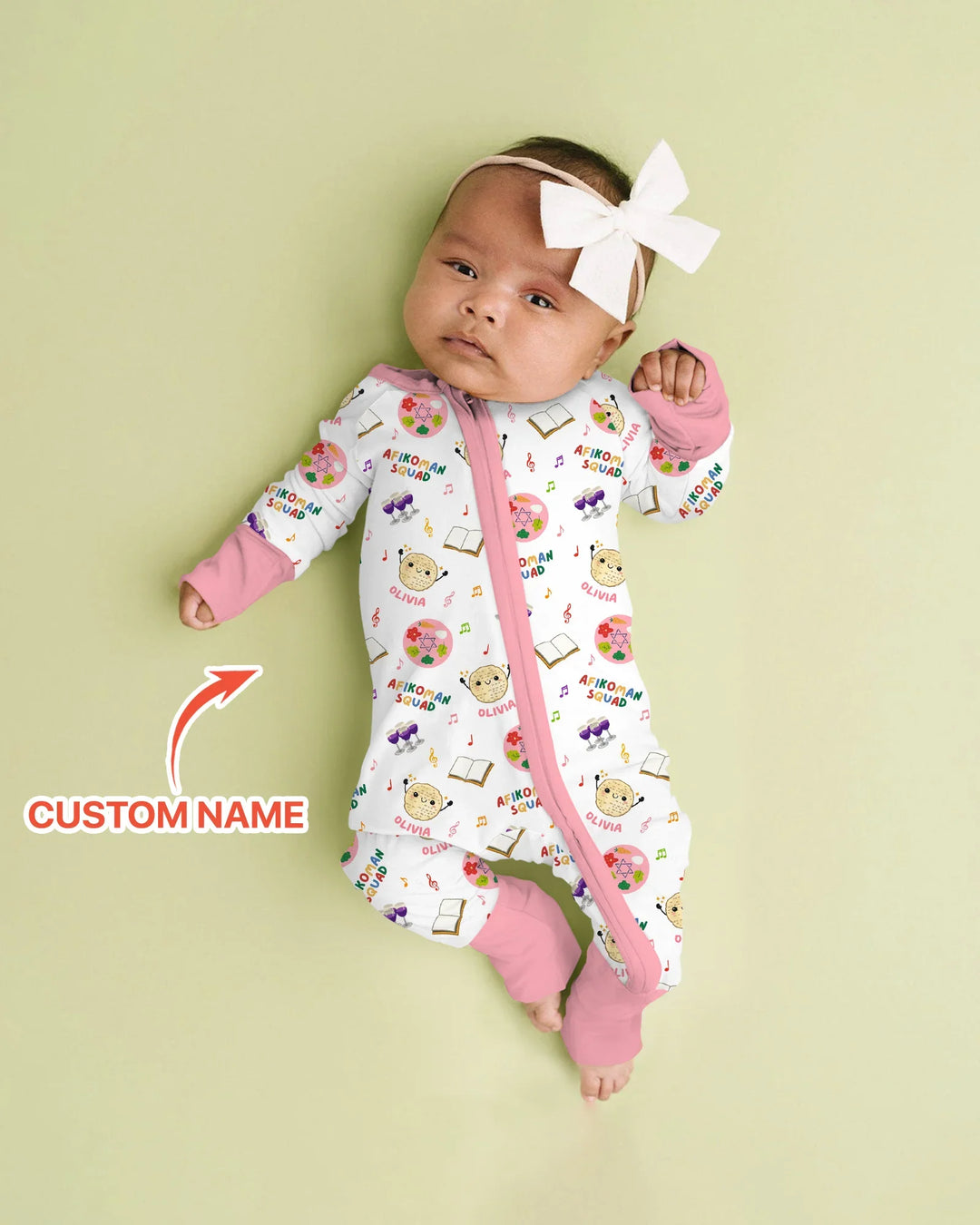 Gerippte Babykleidung mit individuellem Foto - Weich &amp; Skizzenhaft