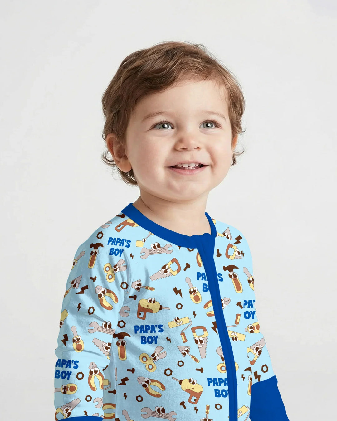 Gerippte Babykleidung mit individuellem Foto - Weich &amp; Skizzenhaft