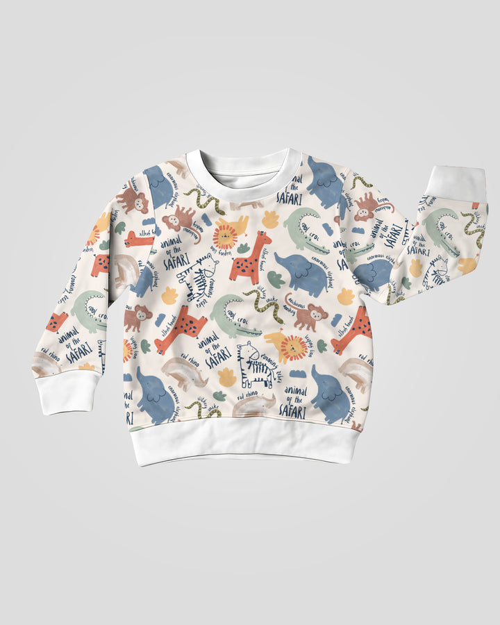 Funny African Animals Crewneck Sweatshirt