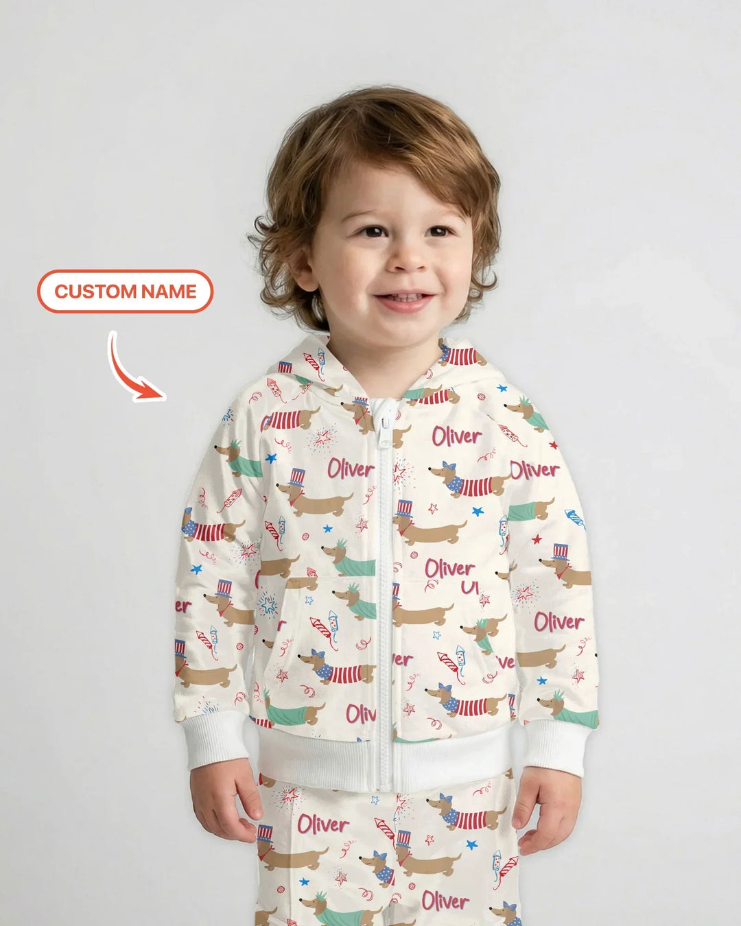 250 Years Of Freedom Zip Hoodie