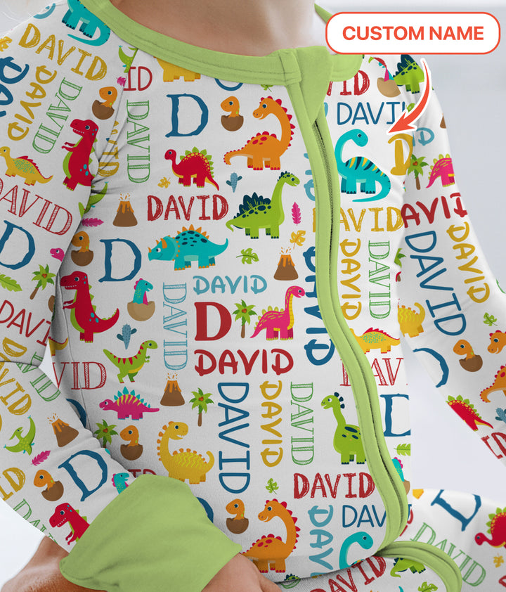 Personalized Fantasy Dinosaur Word Convertible Zippy