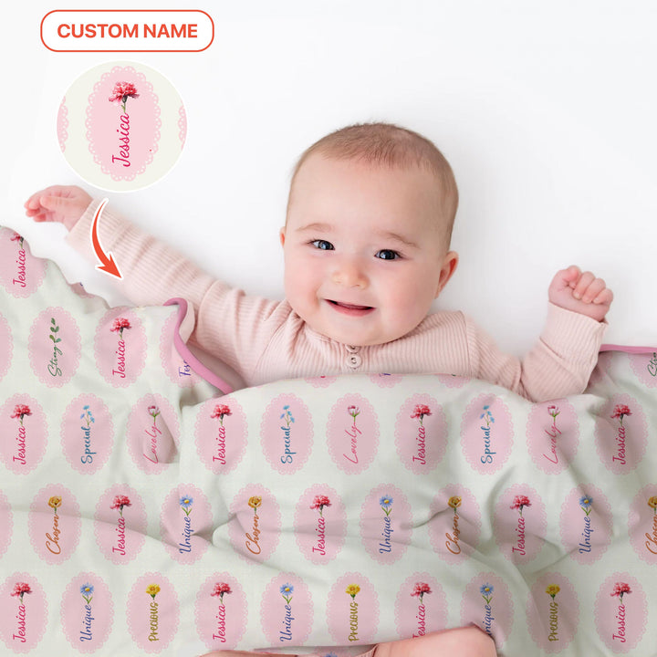 Vorlage für individuelle Kleinkinddecke