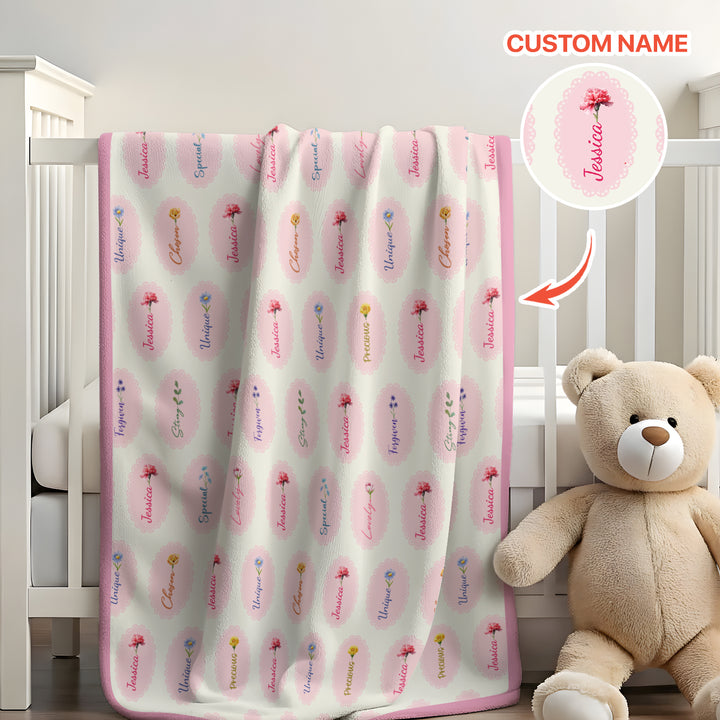 Vorlage für individuelle Kleinkinddecke