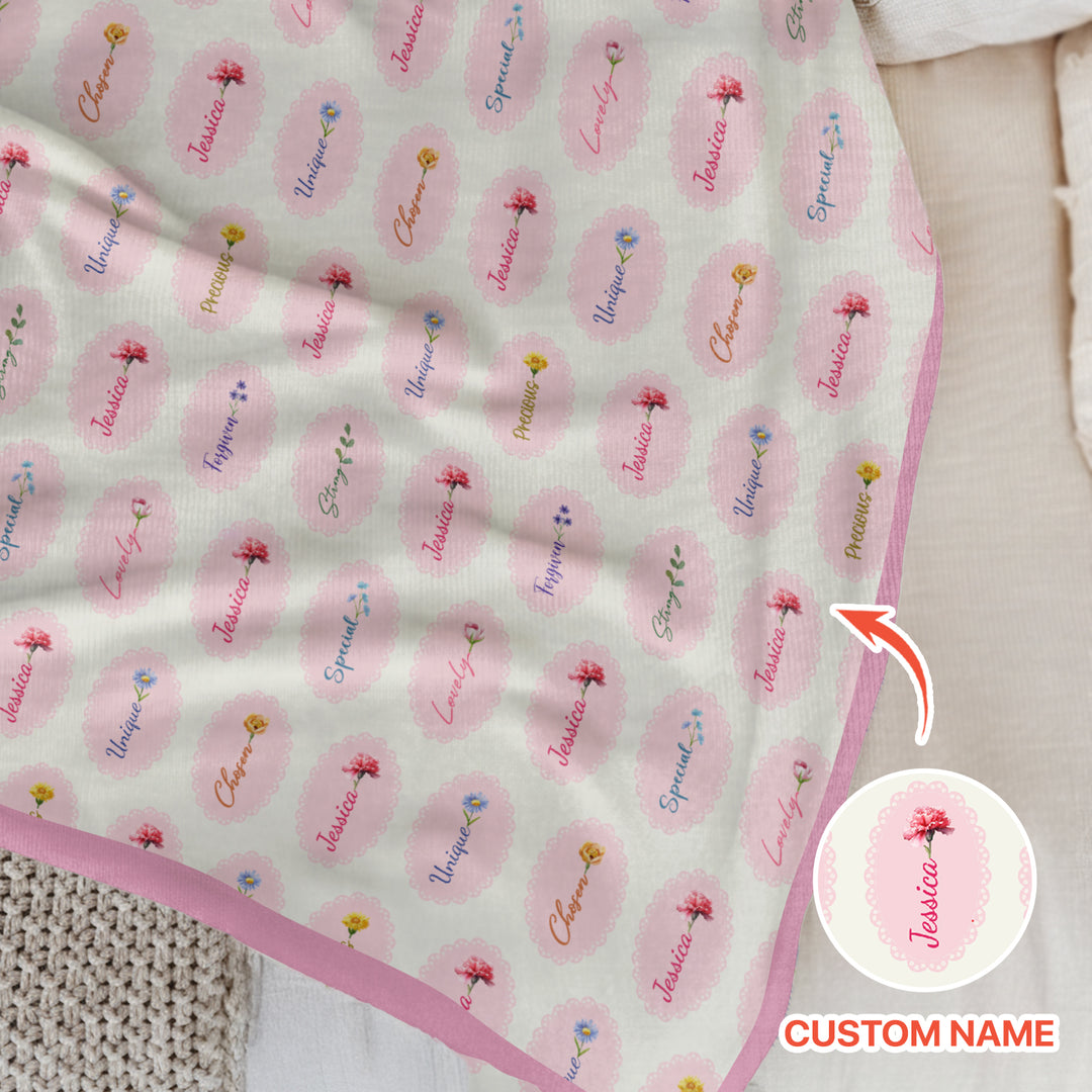 Vorlage für individuelle Kleinkinddecke