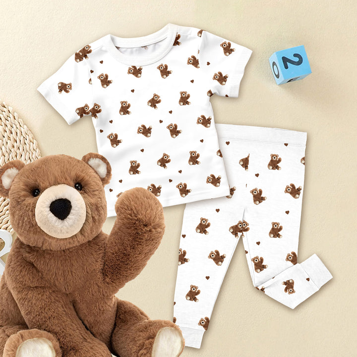 Wally Teddy Bear Bamboo Pajama for Baby