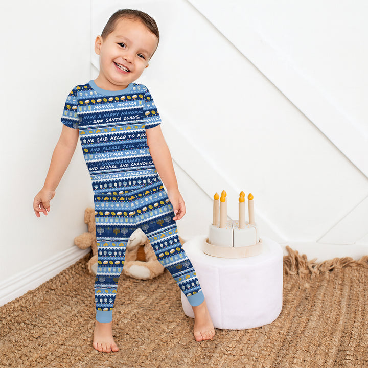 Zweiteiliges, kurzärmliges Pyjama-Set mit Marienkäfern