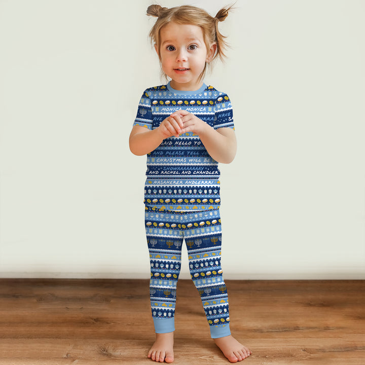 Zweiteiliges, kurzärmliges Pyjama-Set mit Marienkäfern