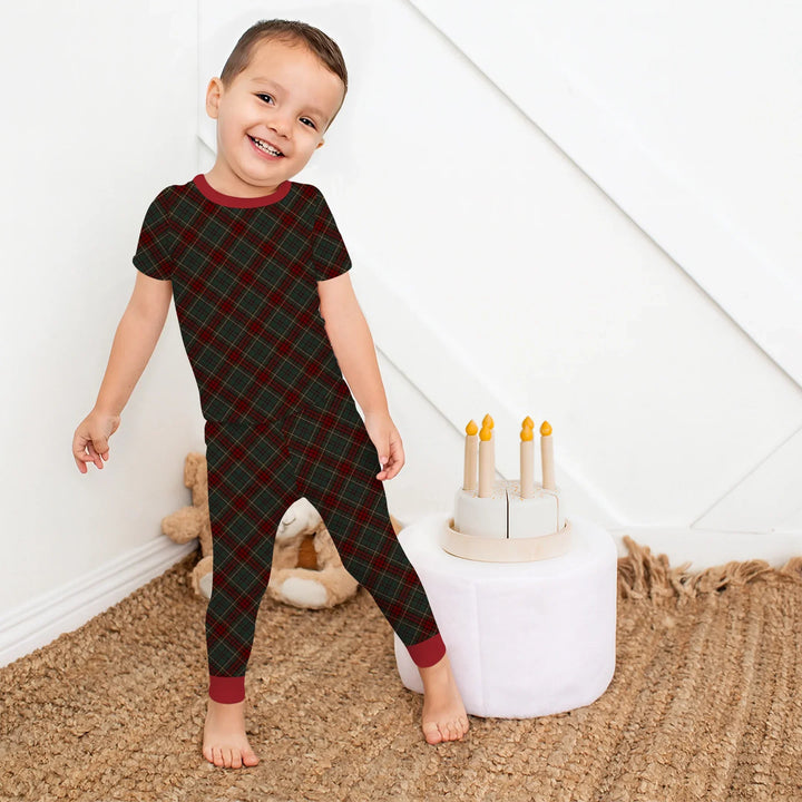 Zweiteiliges, kurzärmliges Pyjama-Set mit Marienkäfern