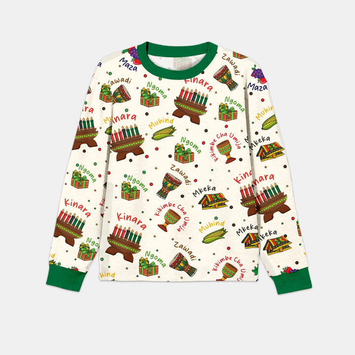 Happy Kwanzaa Family Matching  Men's Pajama Set