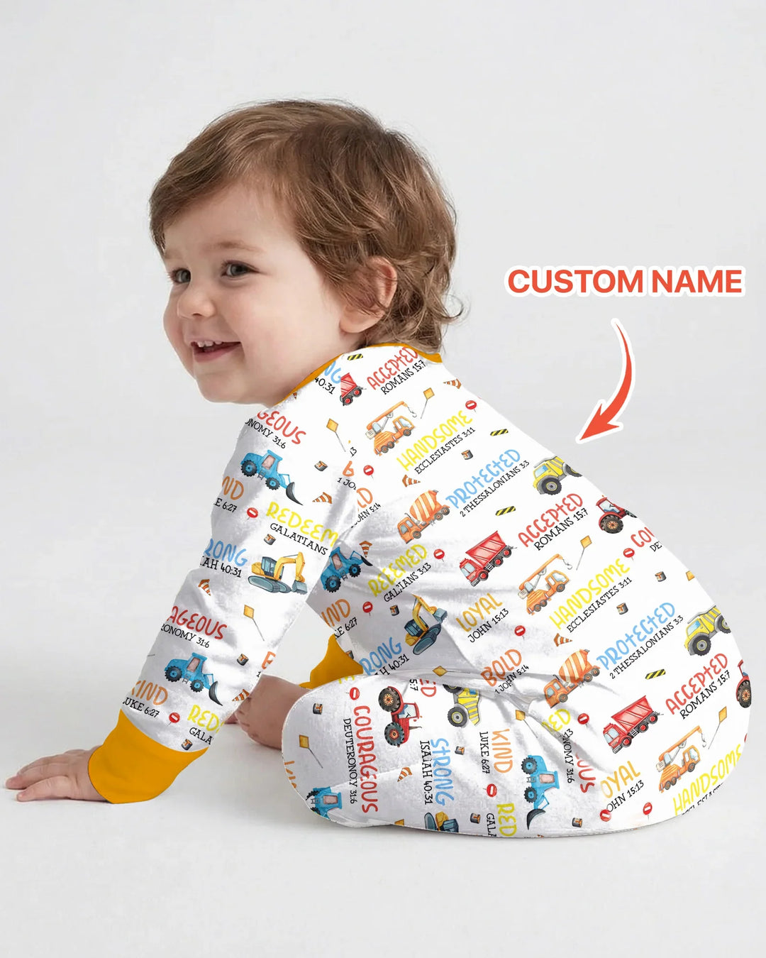 Gerippte Babykleidung mit individuellem Foto - Weich &amp; Skizzenhaft