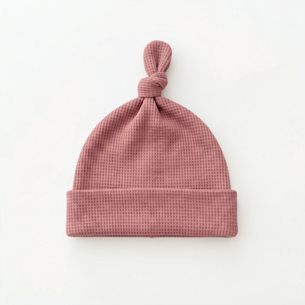 Waffle Bamboo Knotted Hat