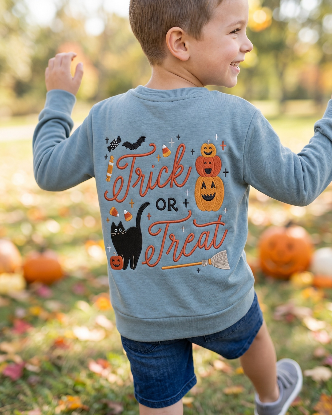 Sweatshirt mit Rundhalsausschnitt aus Bambusfaser