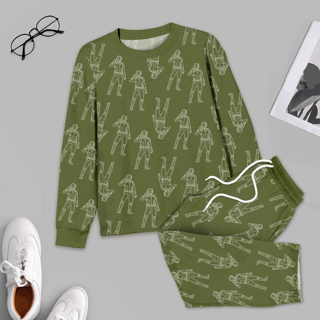 Green Robot Bamboo Outfit for Men – Cool and Comfortable
