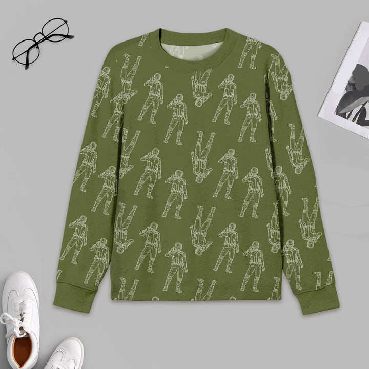 Green Robot Bamboo Outfit for Men – Cool and Comfortable