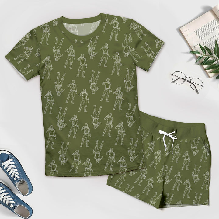 Green Robot Bamboo Outfit for Men – Cool and Comfortable