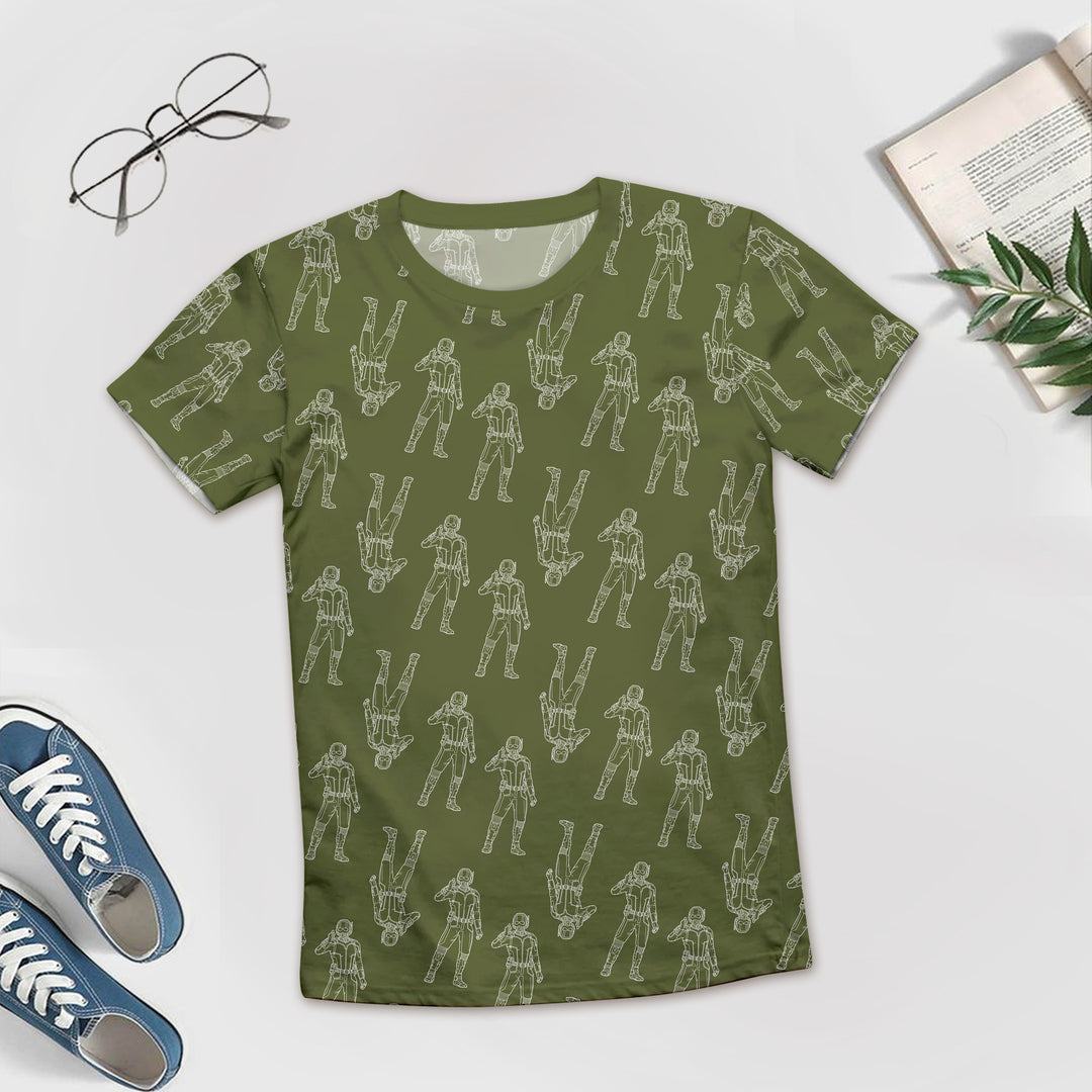 Green Robot Bamboo Outfit for Men – Cool and Comfortable