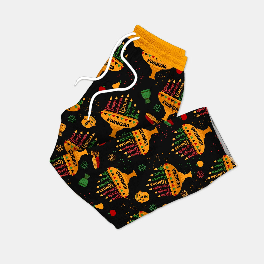Happy Kwanzaa Men's Pajama Set