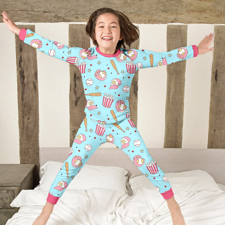 Blue Sport Bamboo Outfit for Kids – Active and Cool