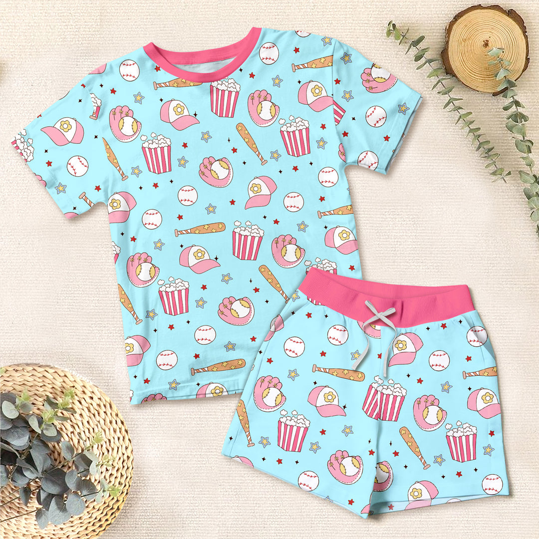 Blue Sport Bamboo Outfit for Kids – Active and Cool