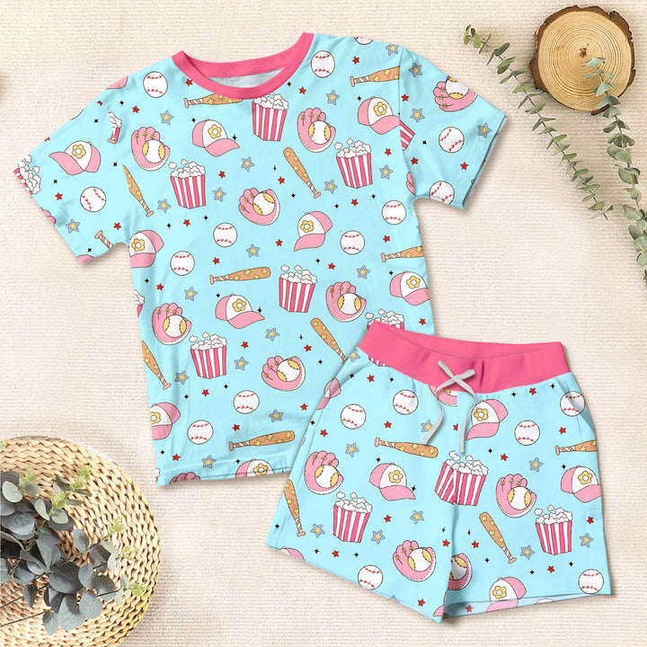 Blue Sport Bamboo Outfit for Kids – Active and Cool