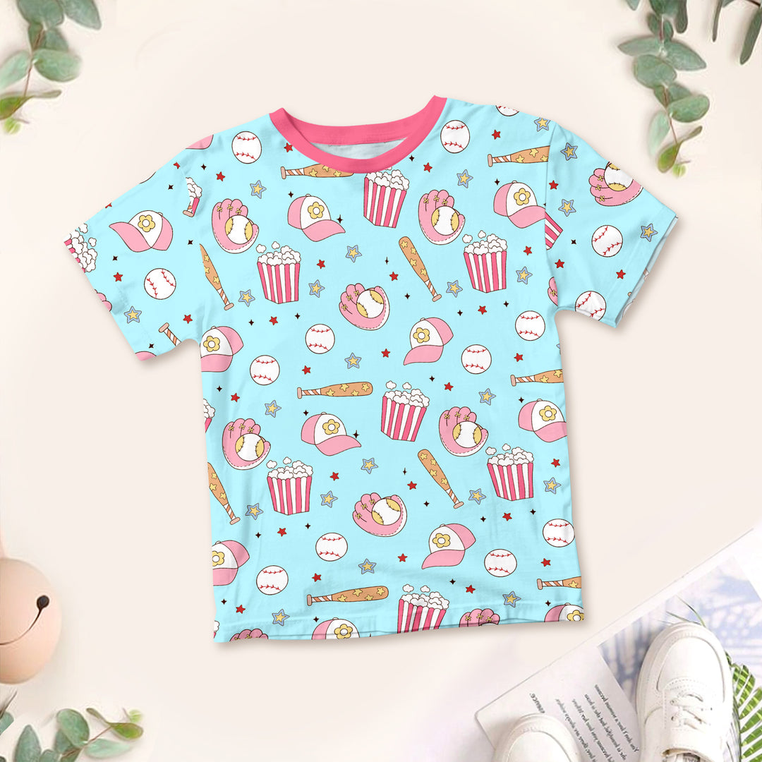 Blue Sport Bamboo Outfit for Kids – Active and Cool