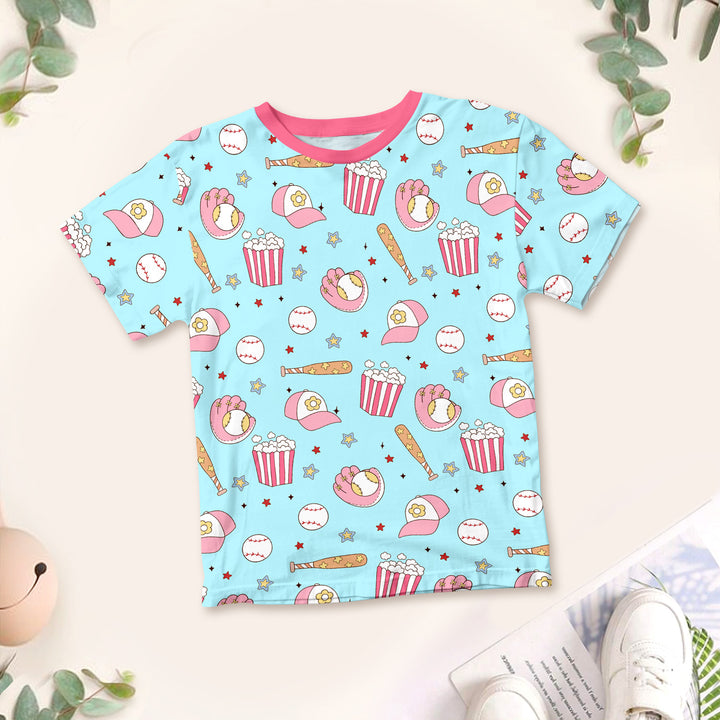 Blue Sport Bamboo Outfit for Kids – Active and Cool