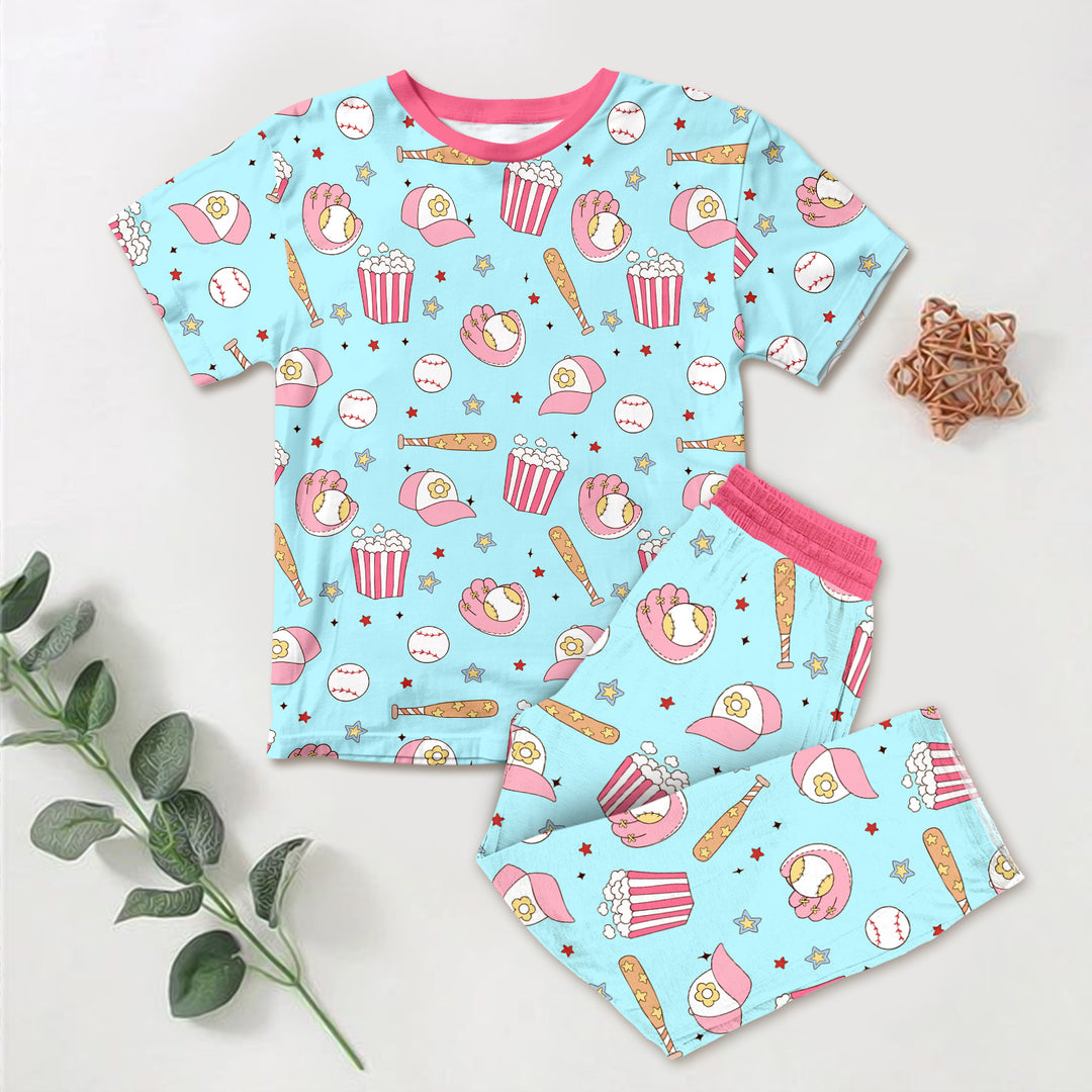 Blue Sport Bamboo Outfit for Kids – Active and Cool