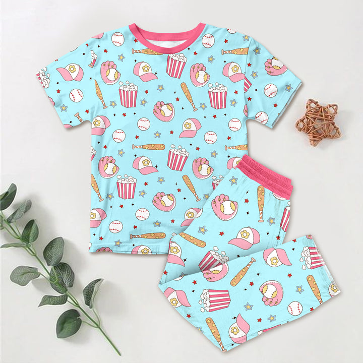 Blue Sport Bamboo Outfit for Kids – Active and Cool