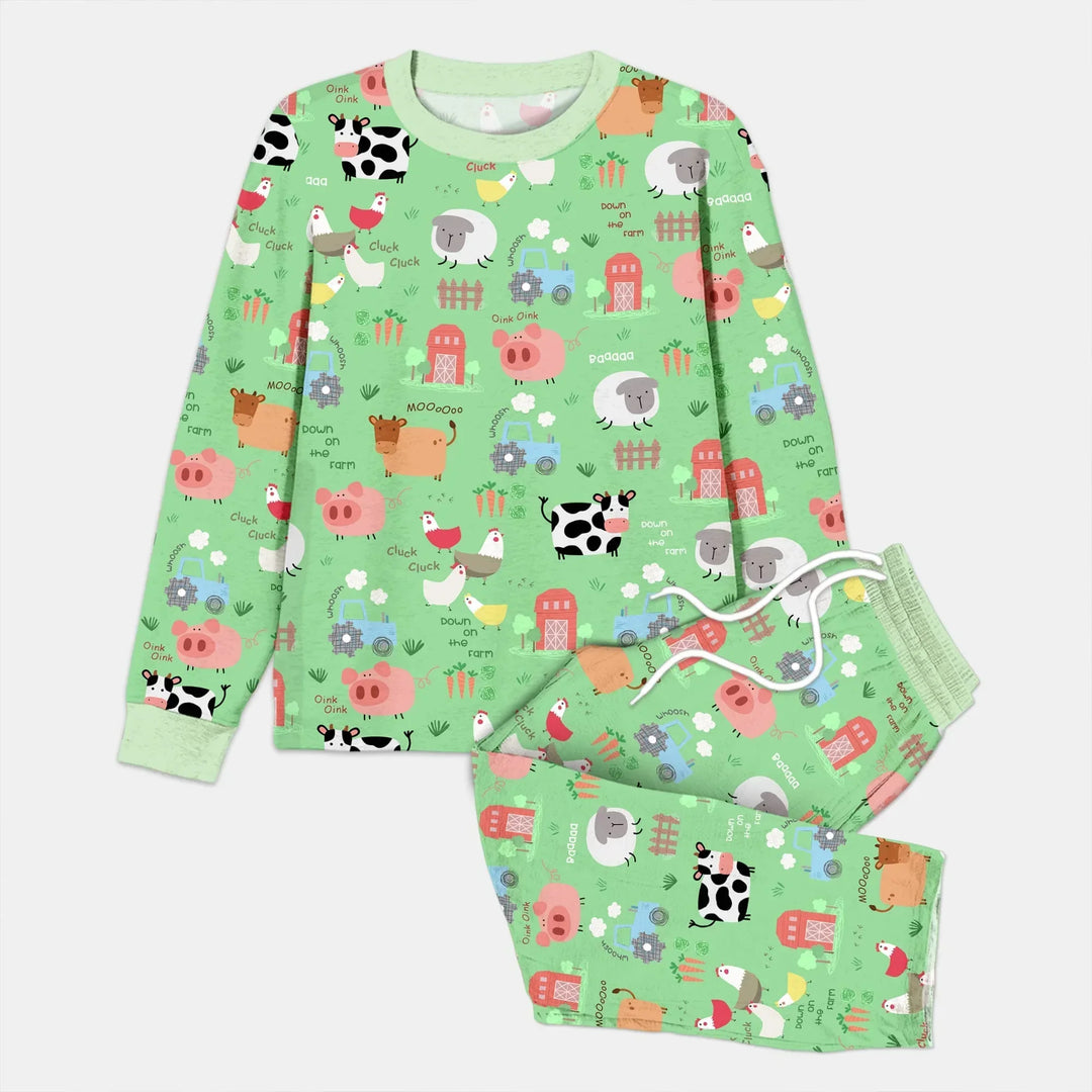 Farm Yard Men's Pajama Set