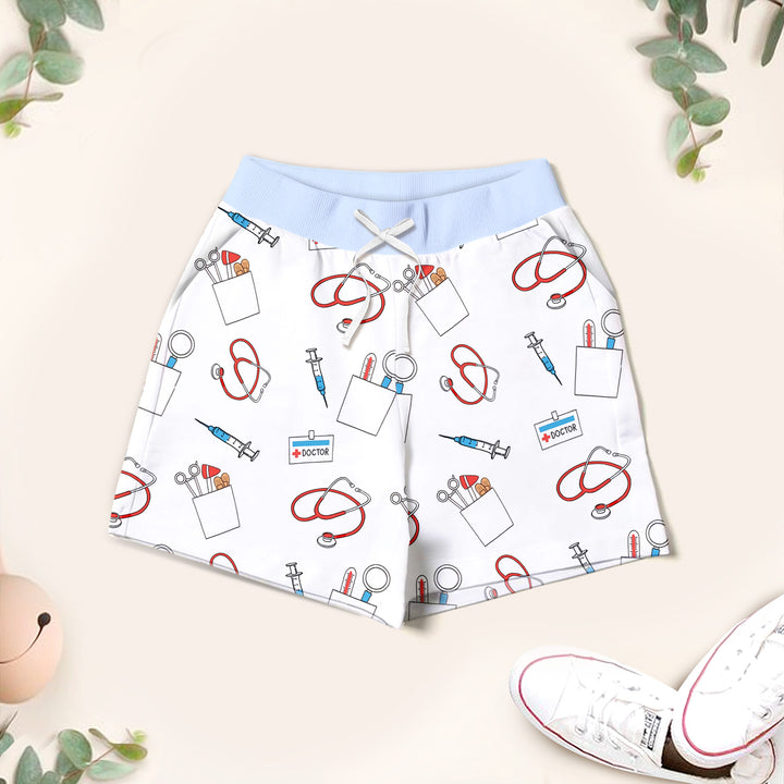 White Doctor Bamboo Outfit for Kids – Fun and Aspirational