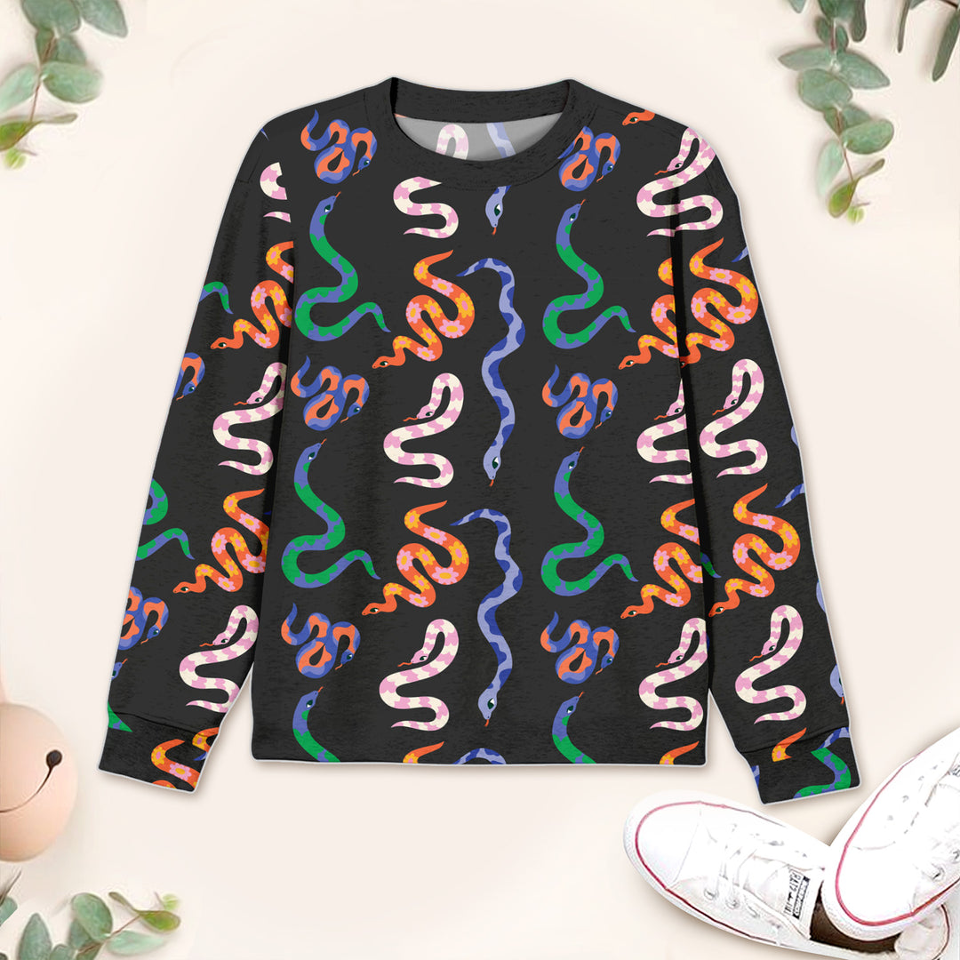 Colorful Snake Bamboo Outfit for Kids – Fun and Fearless