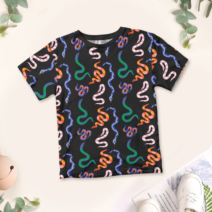 Colorful Snake Bamboo Outfit for Kids – Fun and Fearless