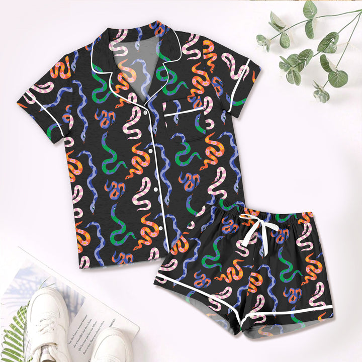 Colorful Snake Bamboo Outfit for Kids – Fun and Fearless