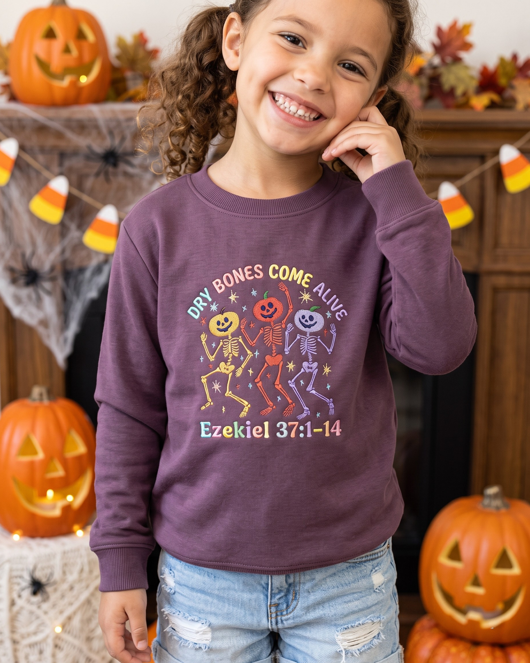Sudadera de cuello redondo Bamboo Template