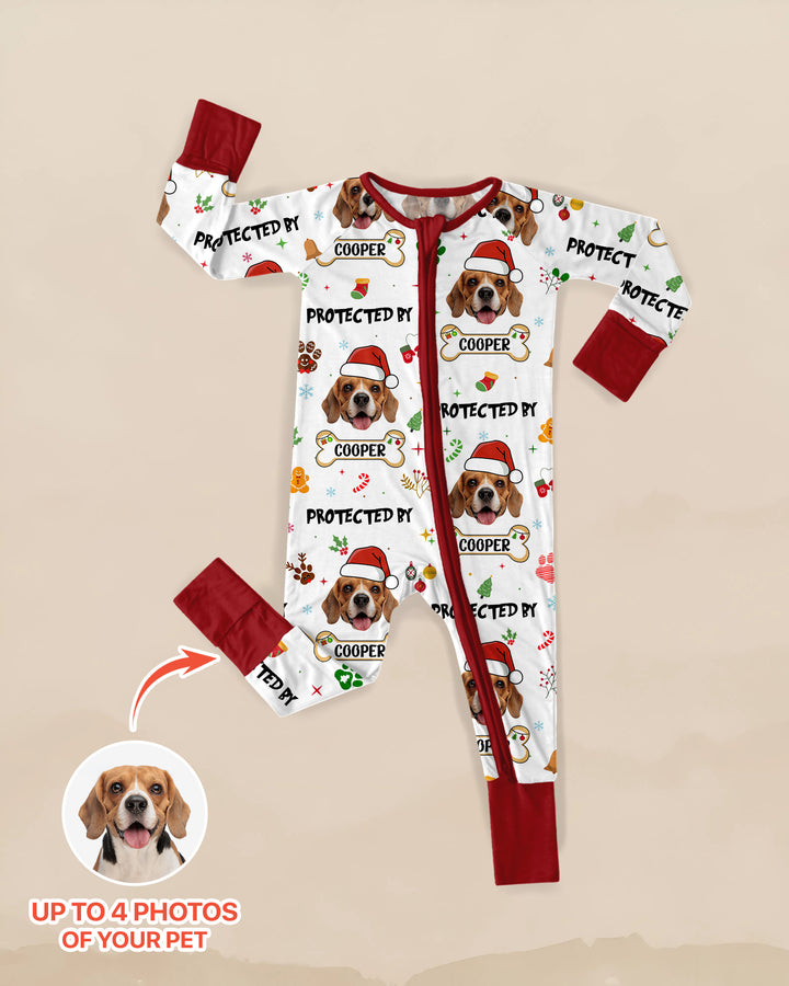 Gerippte Babykleidung mit individuellem Foto - Weich &amp; Skizzenhaft