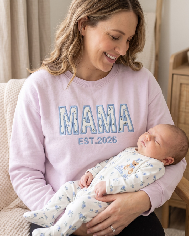 Plantilla de Sudadera de Cuello Redondo de Bambú para Mujer