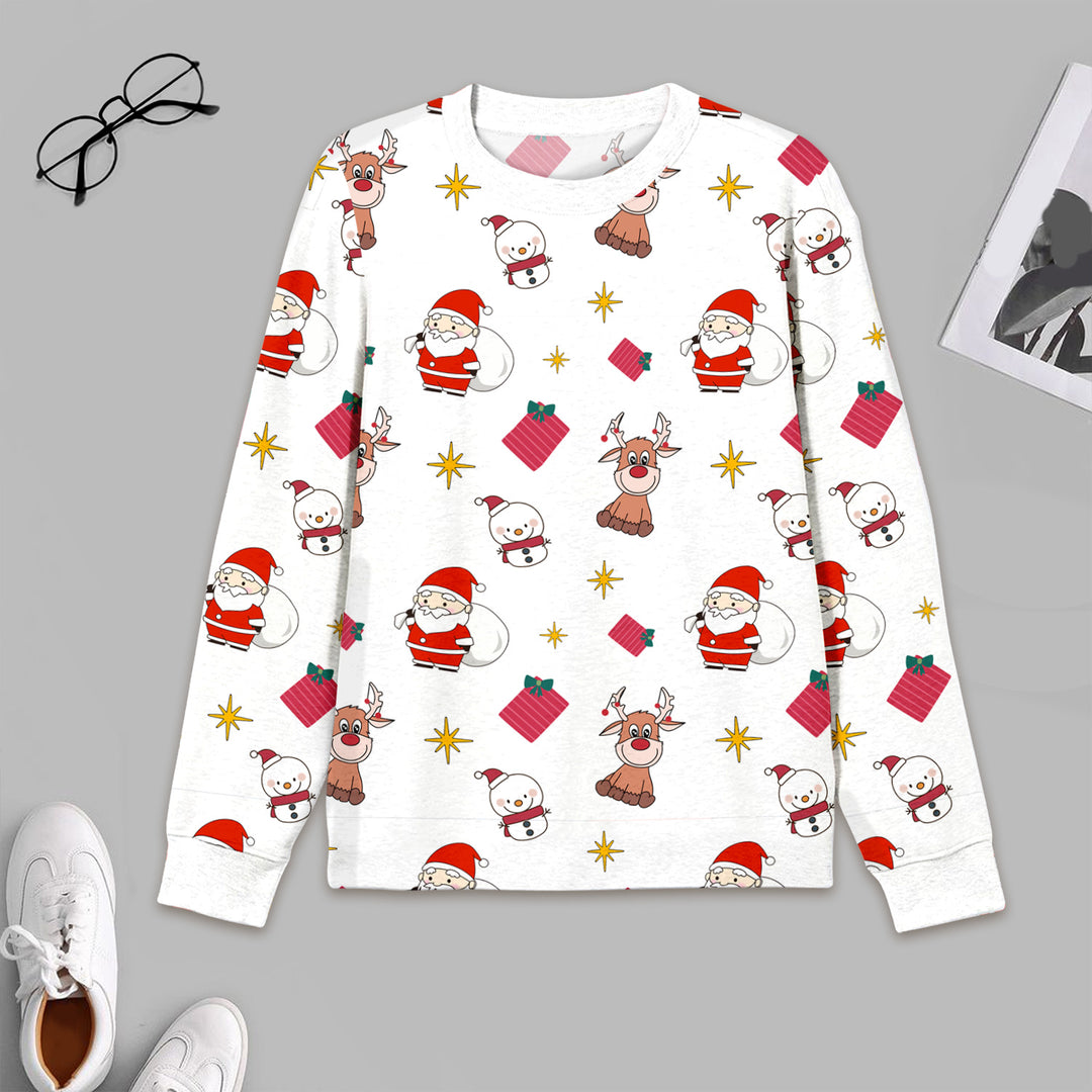 White Claus Bamboo Outfit for Men – Sleek and Seasonal