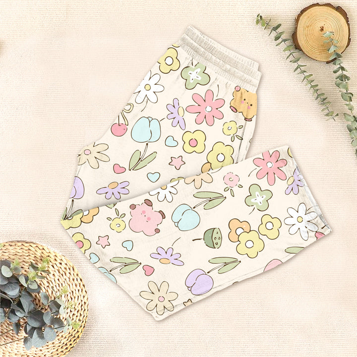 Colorful Flower Bamboo Outfit for Kids – Bright and Cheerful