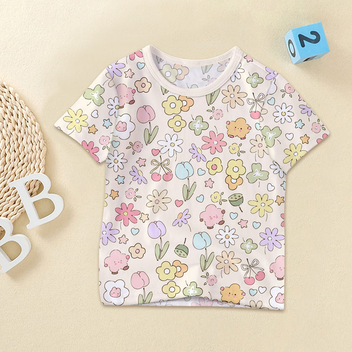 Whimsical Bloom Two Piece Long Sleeve Pajama Set