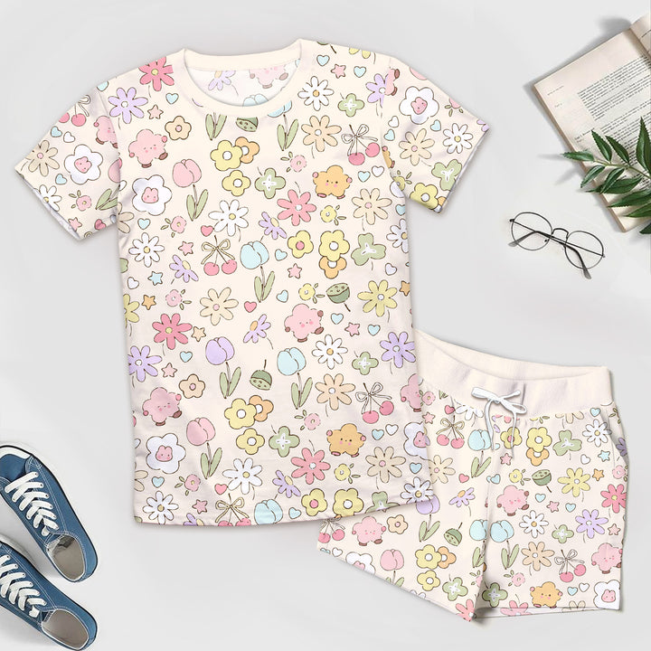 Colorful Flower Bamboo Outfit for Men – Bold and Refreshing