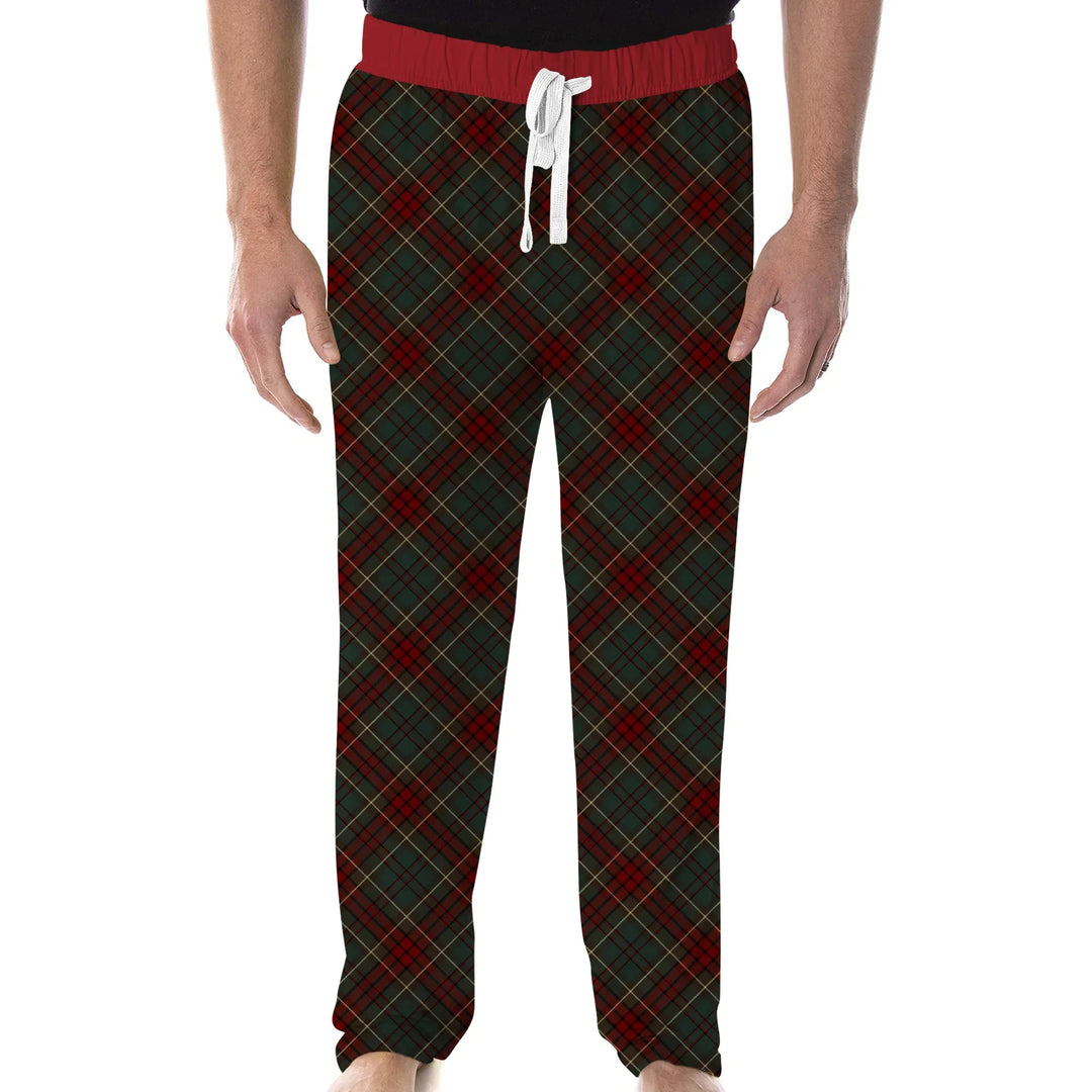 Merry Plaids Men's Pajama Set