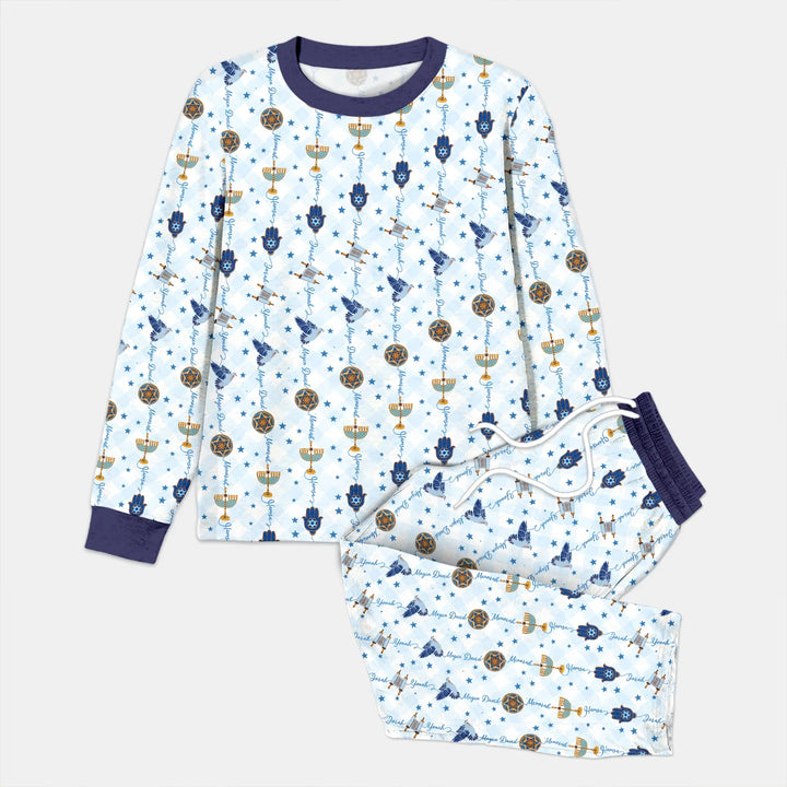 Vorlage Herren-Pyjama-Set