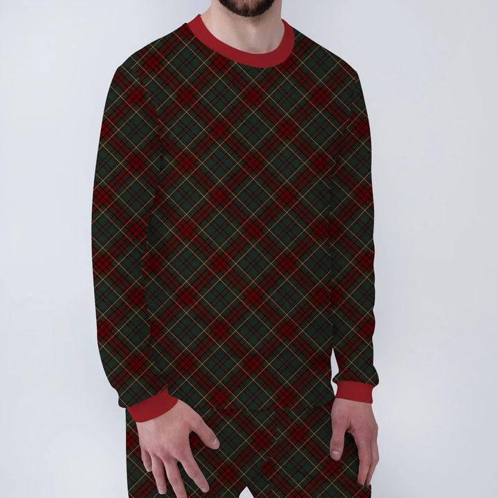 Merry Plaids Men's Pajama Set